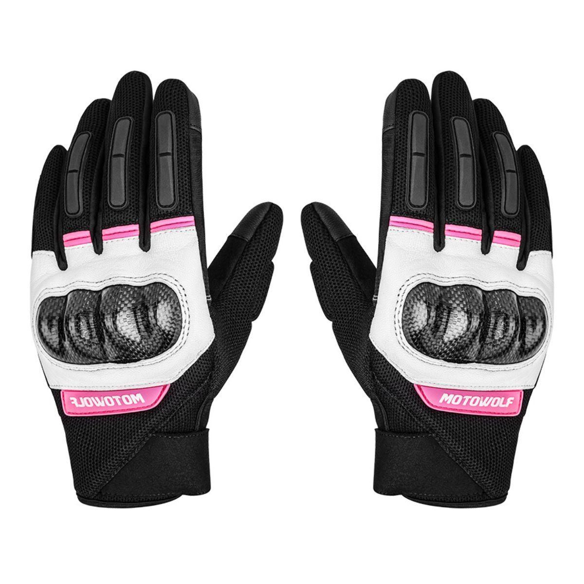 Guantes de Mujer para Motociclismo Motowolf 0330-2