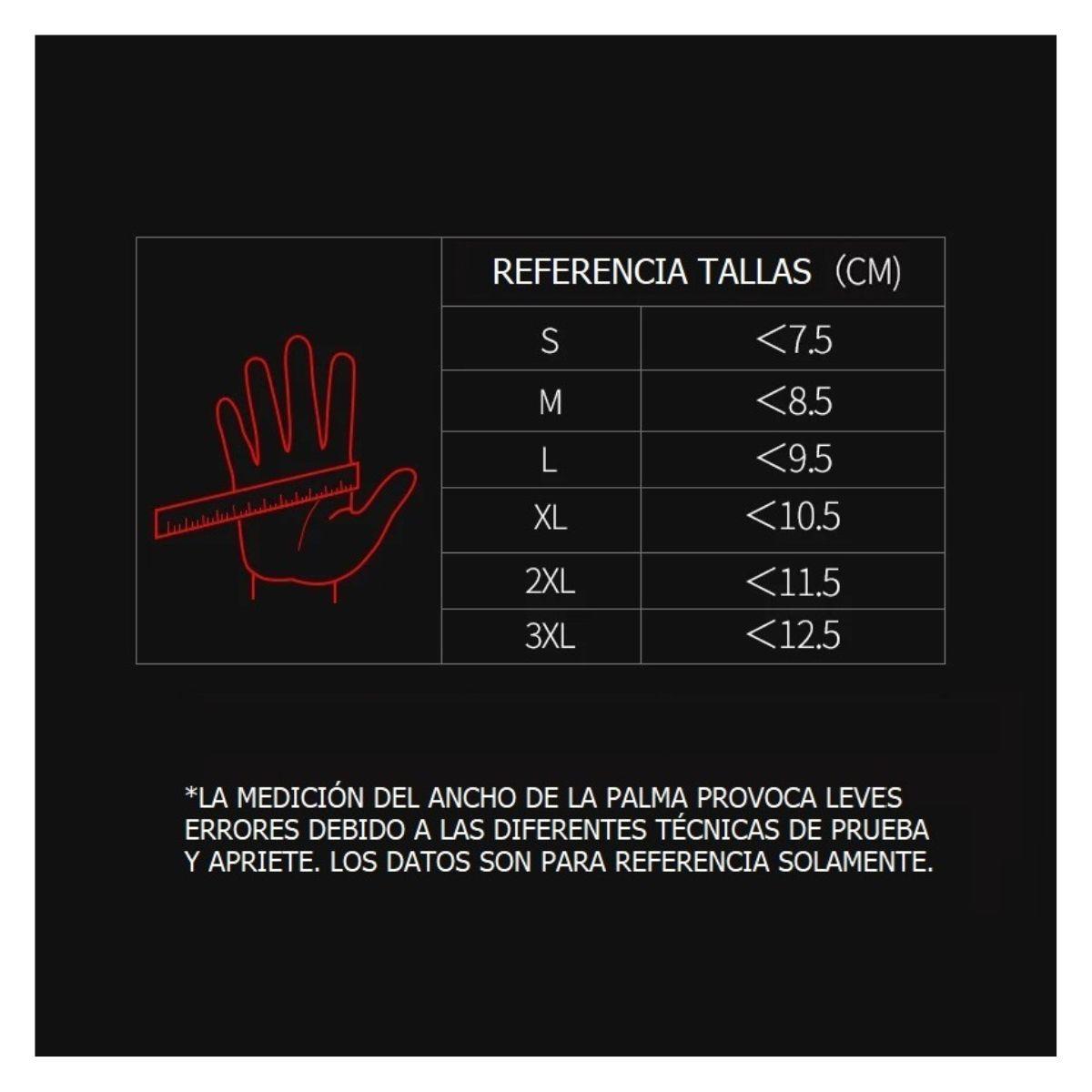 Guantes para motociclismo Motowolf 0325-6