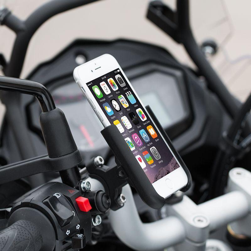 Soporte para celular + cargador USB Ajustable Motowolf 2809-C-4