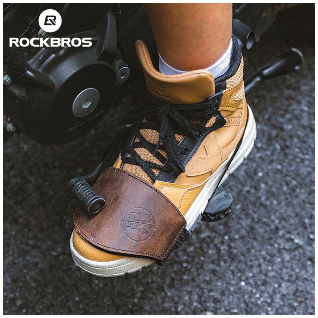 Protector cubre zapatos antiarañazos motociclismo Rockbros MTB002-3