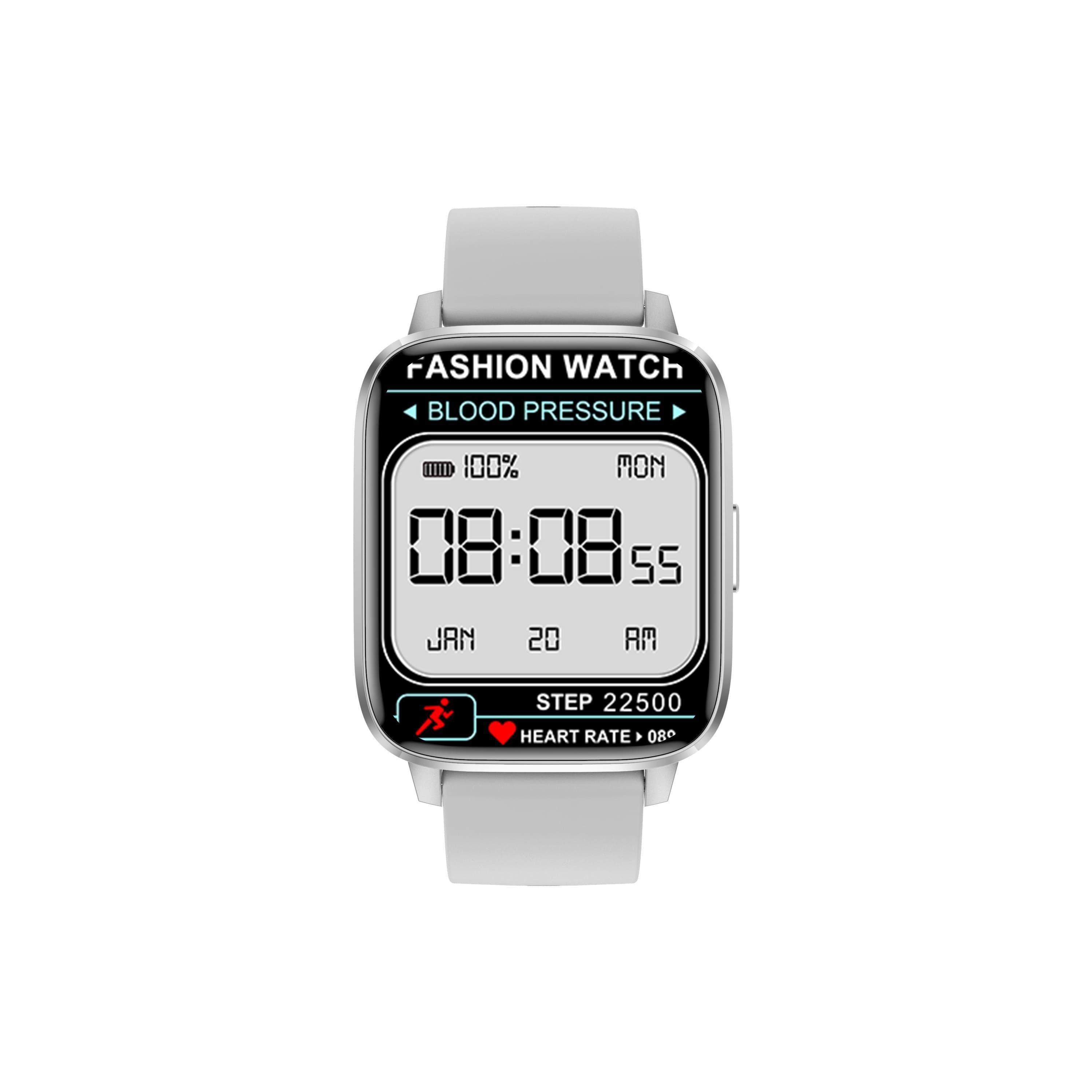 Smartwatch NO.1 DTX MAX Reloj Inteligente Bluetooth IP68 200mAh - plata-4