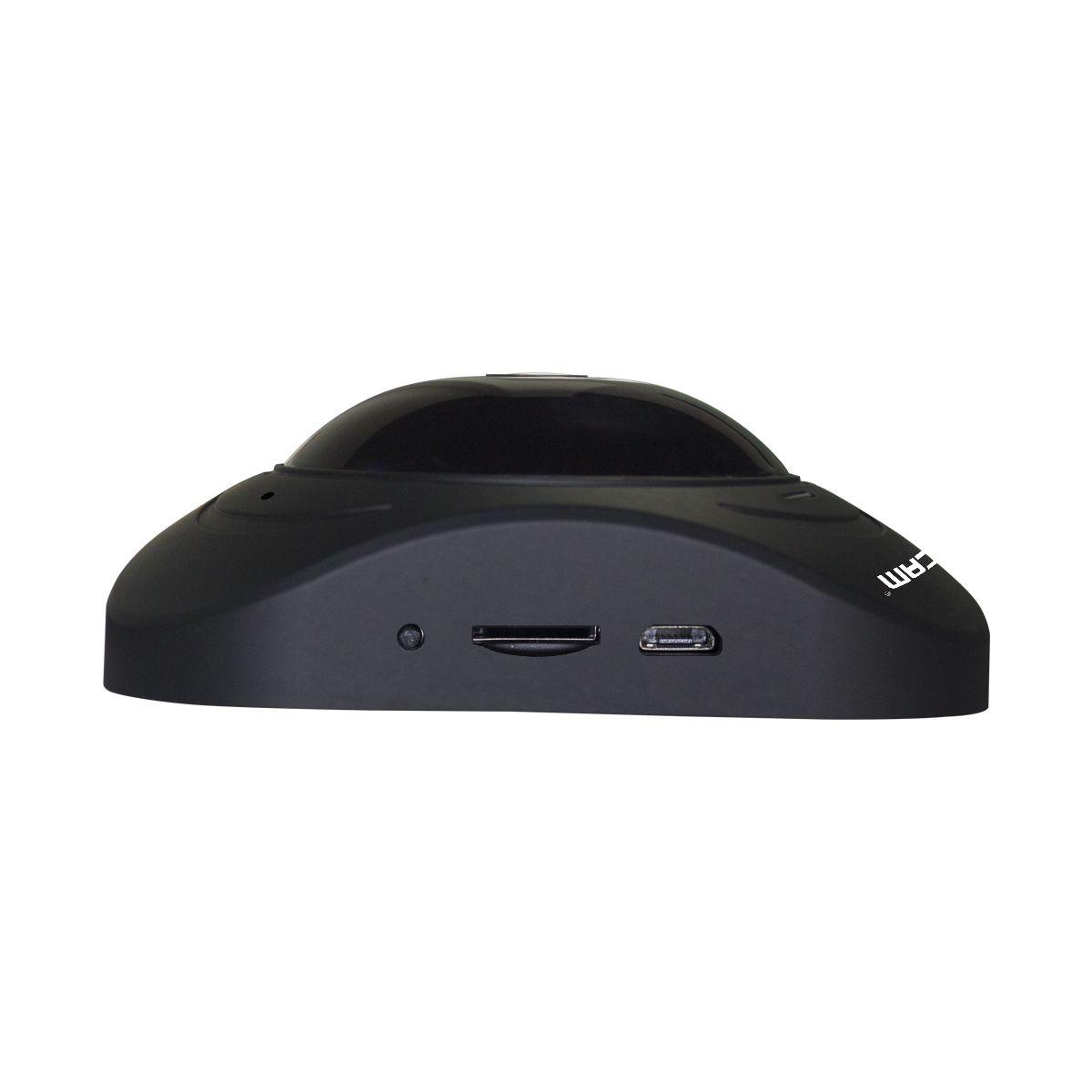Camara Ip wifi panoramica 360 Escam Q8 - negra-1