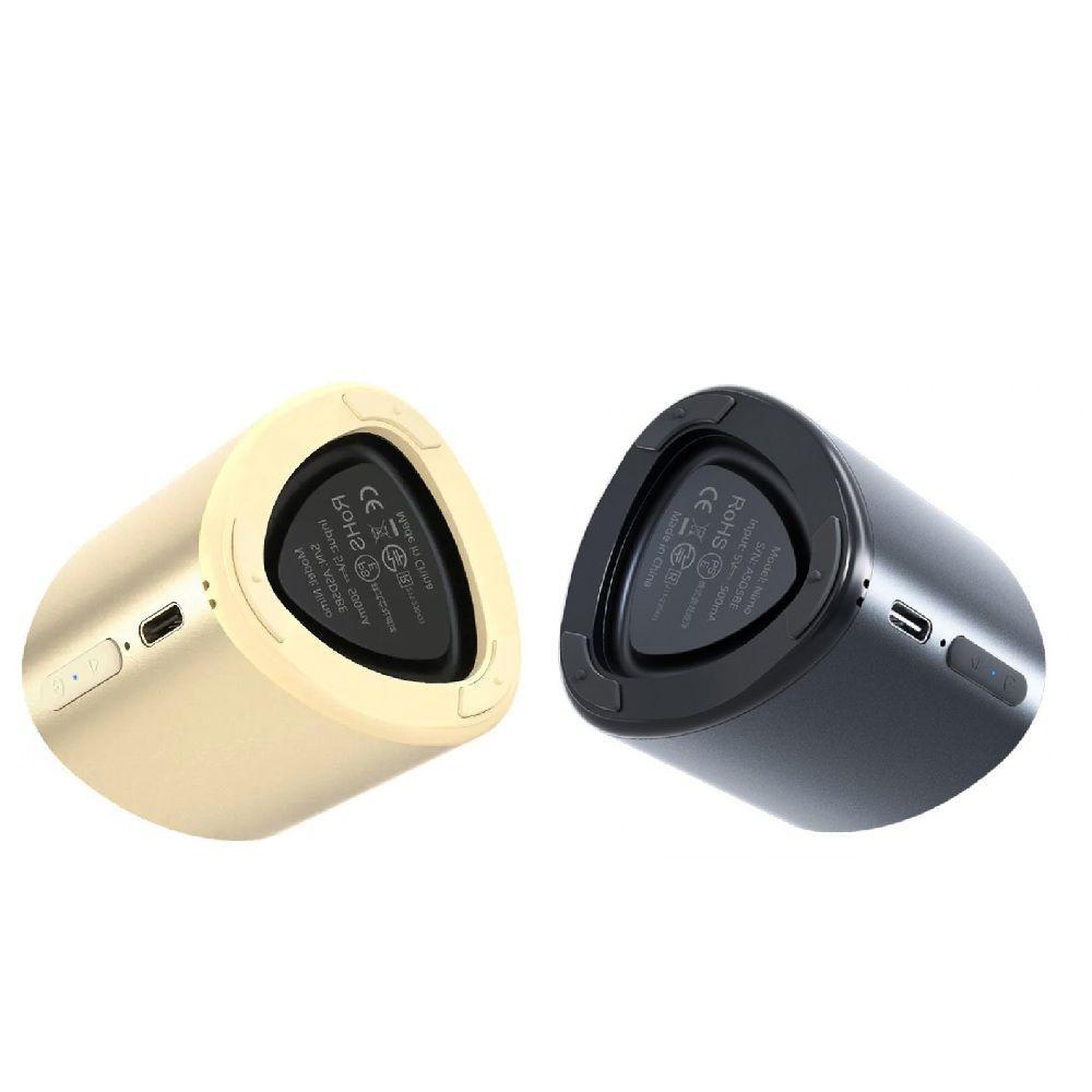 Set 2 Altavoz Bluetooth portátil recargable metálico 5 W IPX7 Tronsmart Nimo-2