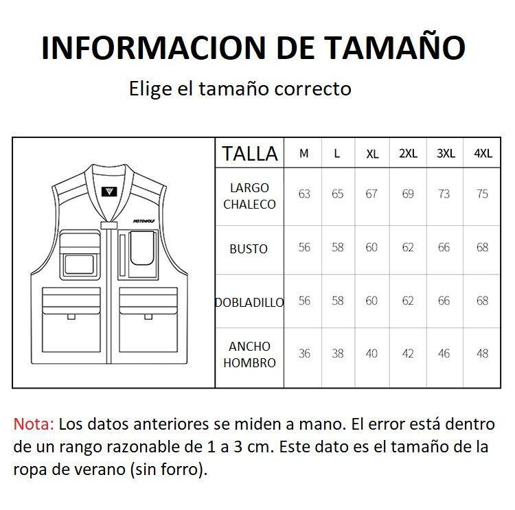Chaleco Reflectante para motociclismo Oxford 600D Motowolf 0504 Amarillo-5