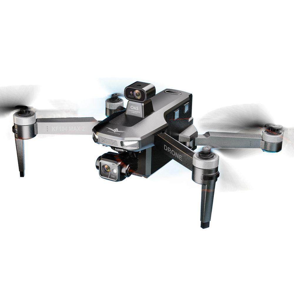 Dron KF104 MAX2 OAS gimbal GPS Wifi 5G 4k 6KM 3900mAh-3