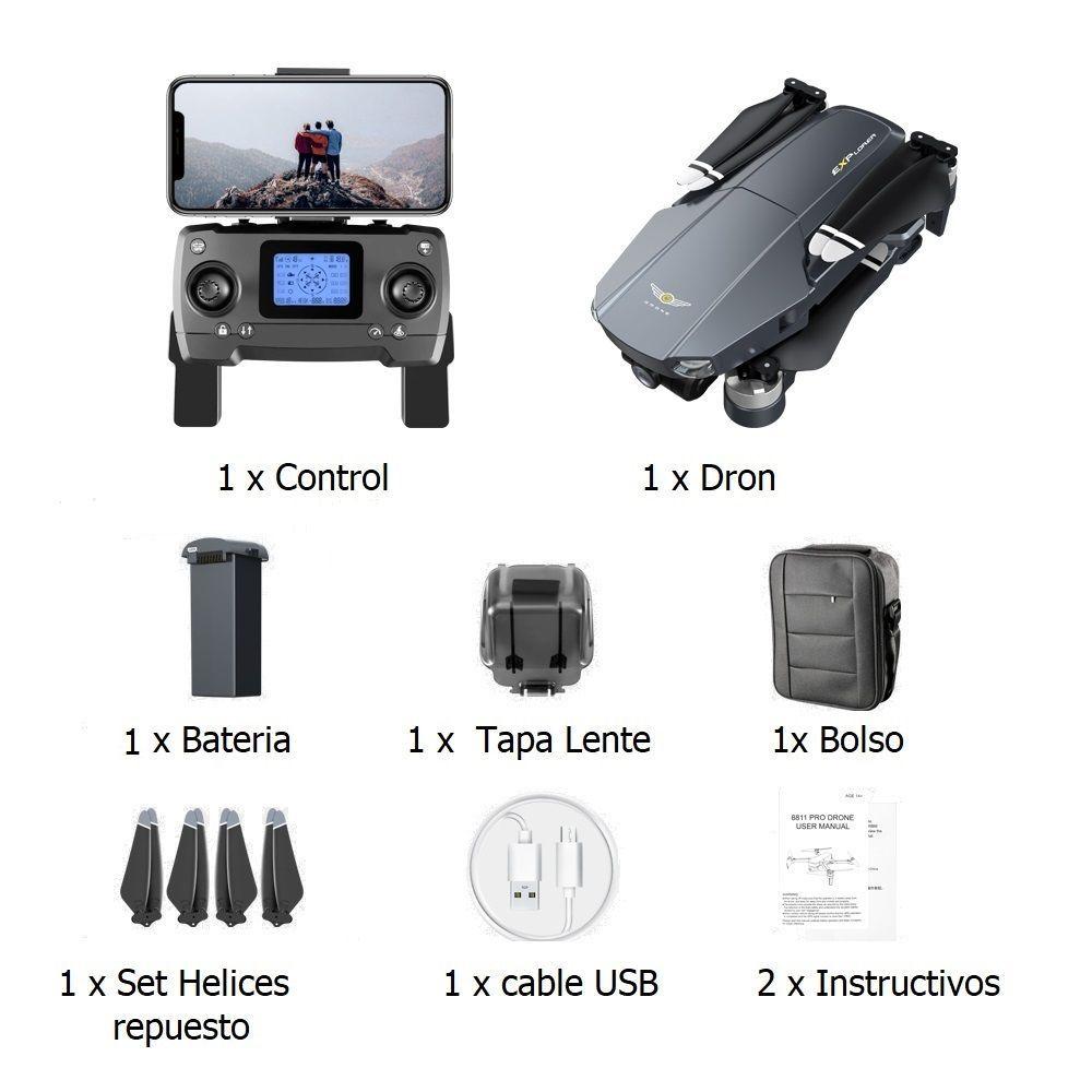 Dron 8819 Explorer 5G 3000m 6K GPS EIS Gimbal-5