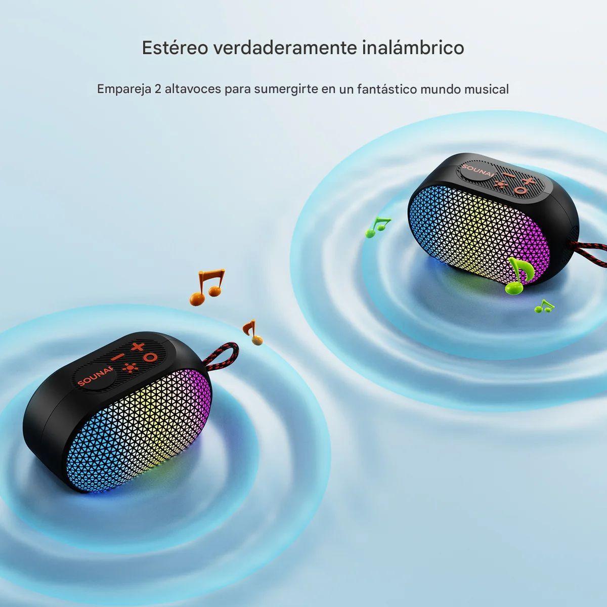 Parlante Sounarc XR3 Mini Bluetooth 5W IPX5 10h Exterior Portátil-3