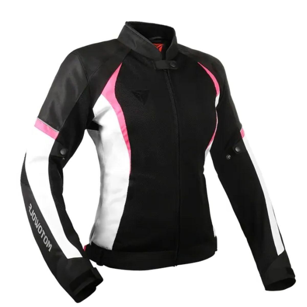 Chaqueta de motociclismo Para Mujer Motowolf Oxford 610D 0517-PK-1