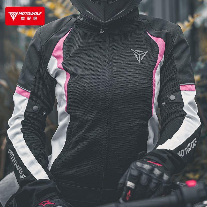 Chaqueta de motociclismo Para Mujer Motowolf Oxford 610D 0517-PK-6