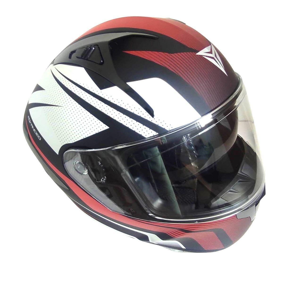 Casco De Protecci n Para Motociclismo Motowolf MDL0101 Red Arrow-4