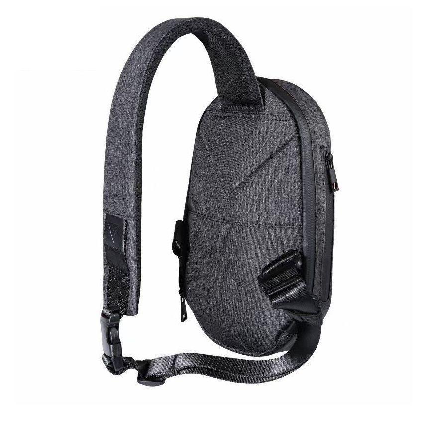 Bolso de hombro MotoWolf 0704 Impermeable - gris-2