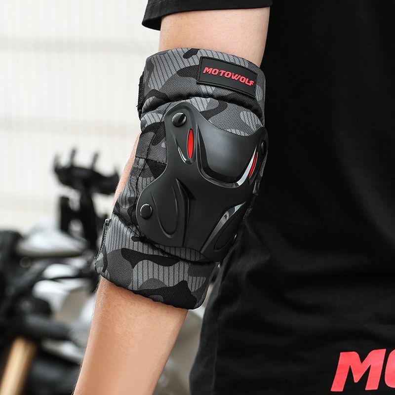 Rodilleras y Coderas para motociclismo Motowolf 1010 Camuflaje-4