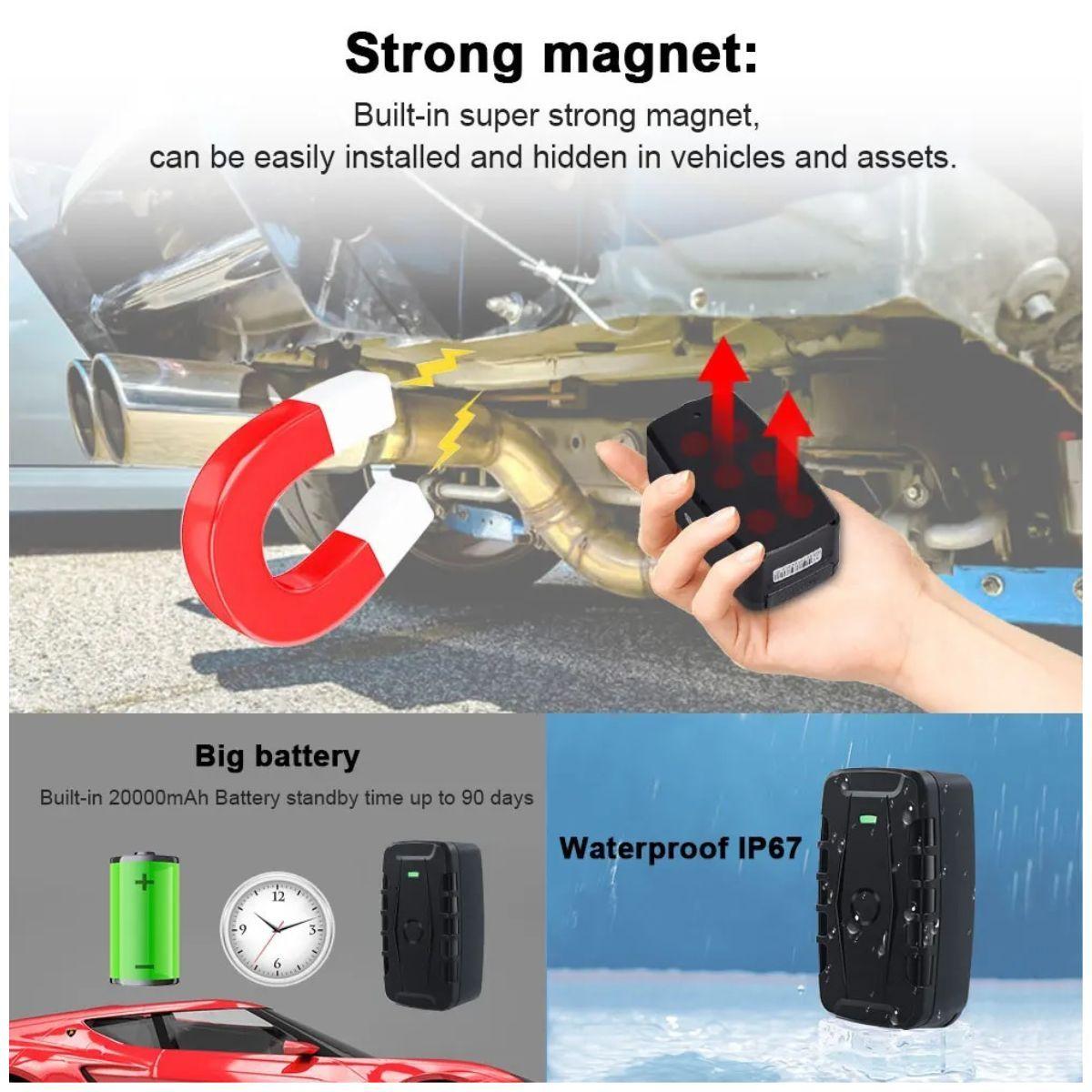 Rastreador  GPS 4G TK918C 20000 mAH 4G + Configuración + Sim-3