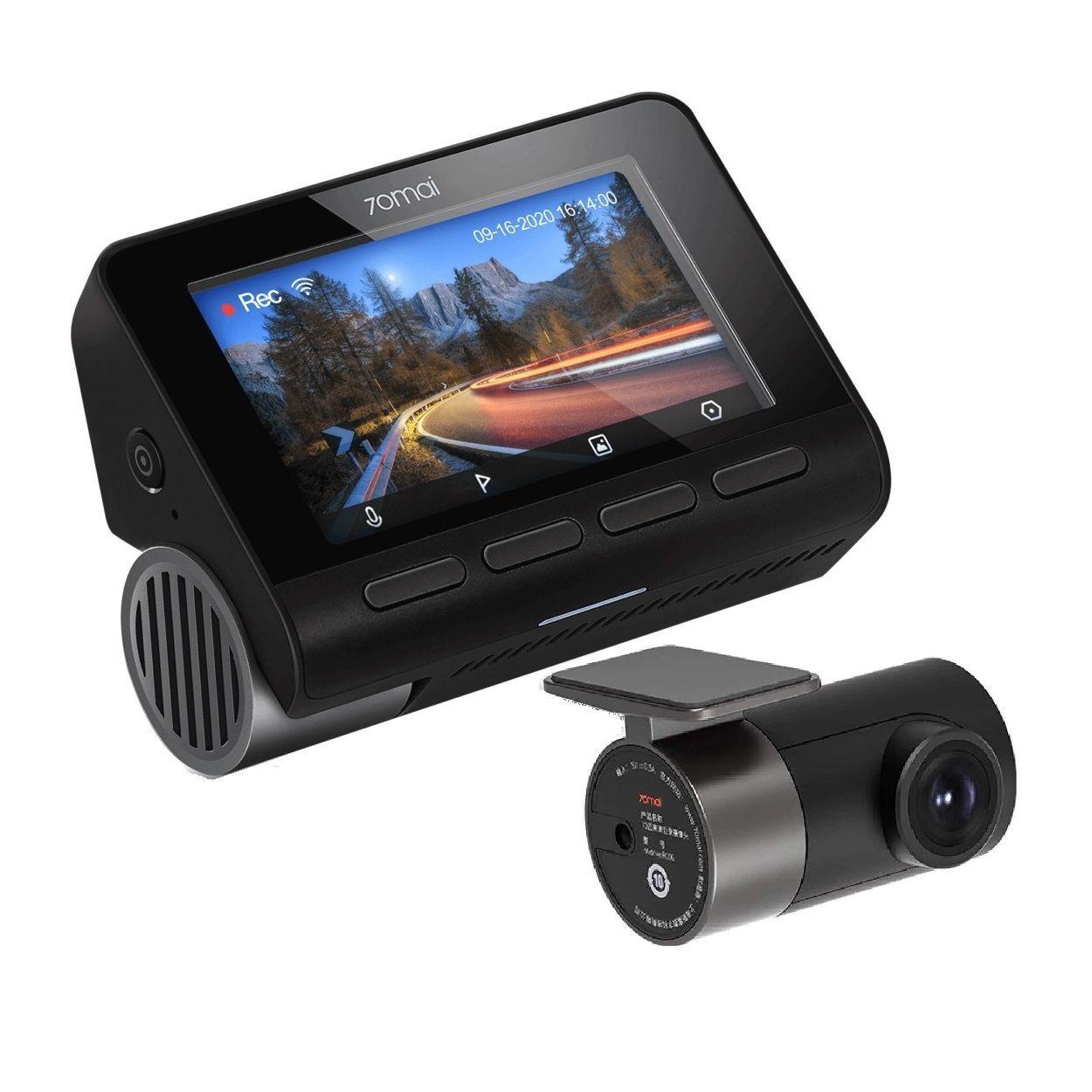 Camara para auto DVR  + Camara trasera 70mai A800S-1 4k 2160P-0