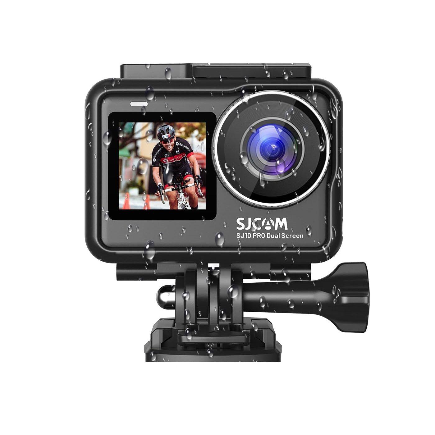 Cámara Deportiva SJCAM SJ10 PRO 4K 60FPS WIFI Estabilizador giroscópico 2 baterias-8