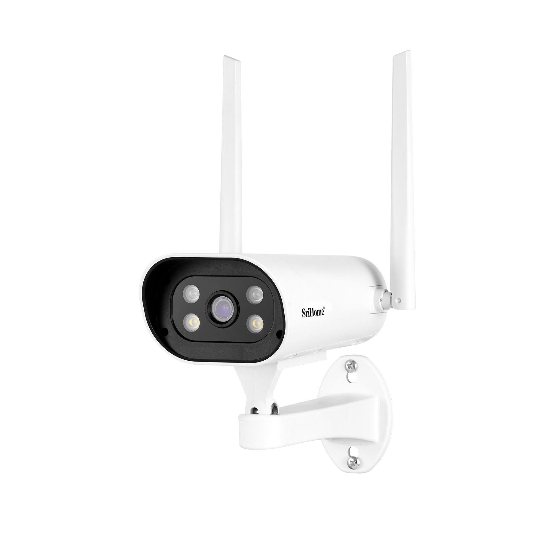 Cámara IP WIFI exterior QFHD 1440P 4MP audio y ranura SD SriHome SH037-4