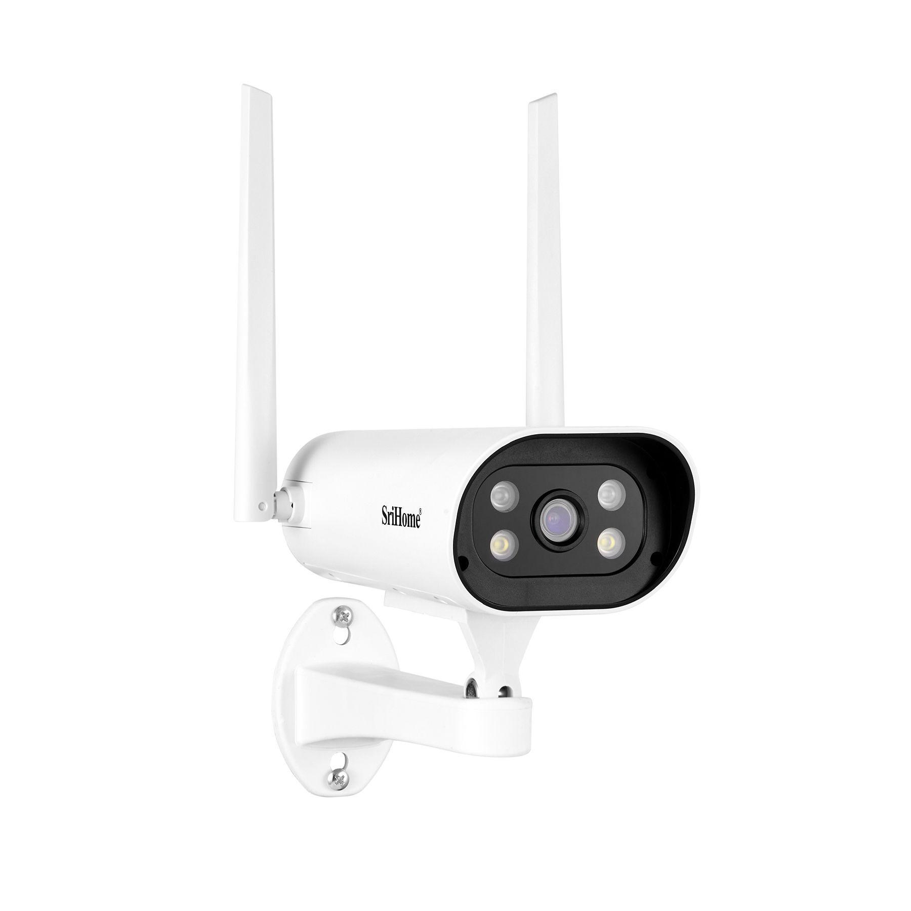 Cámara IP WIFI exterior QFHD 1440P 4MP audio y ranura SD SriHome SH037-5