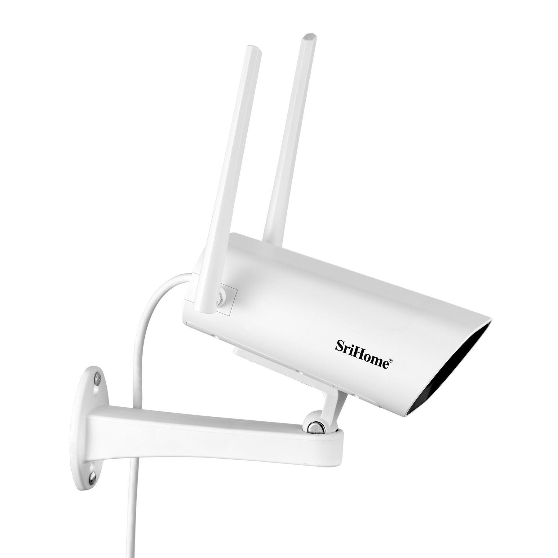Cámara IP WIFI exterior QFHD 1440P 4MP audio y ranura SD SriHome SH037-3