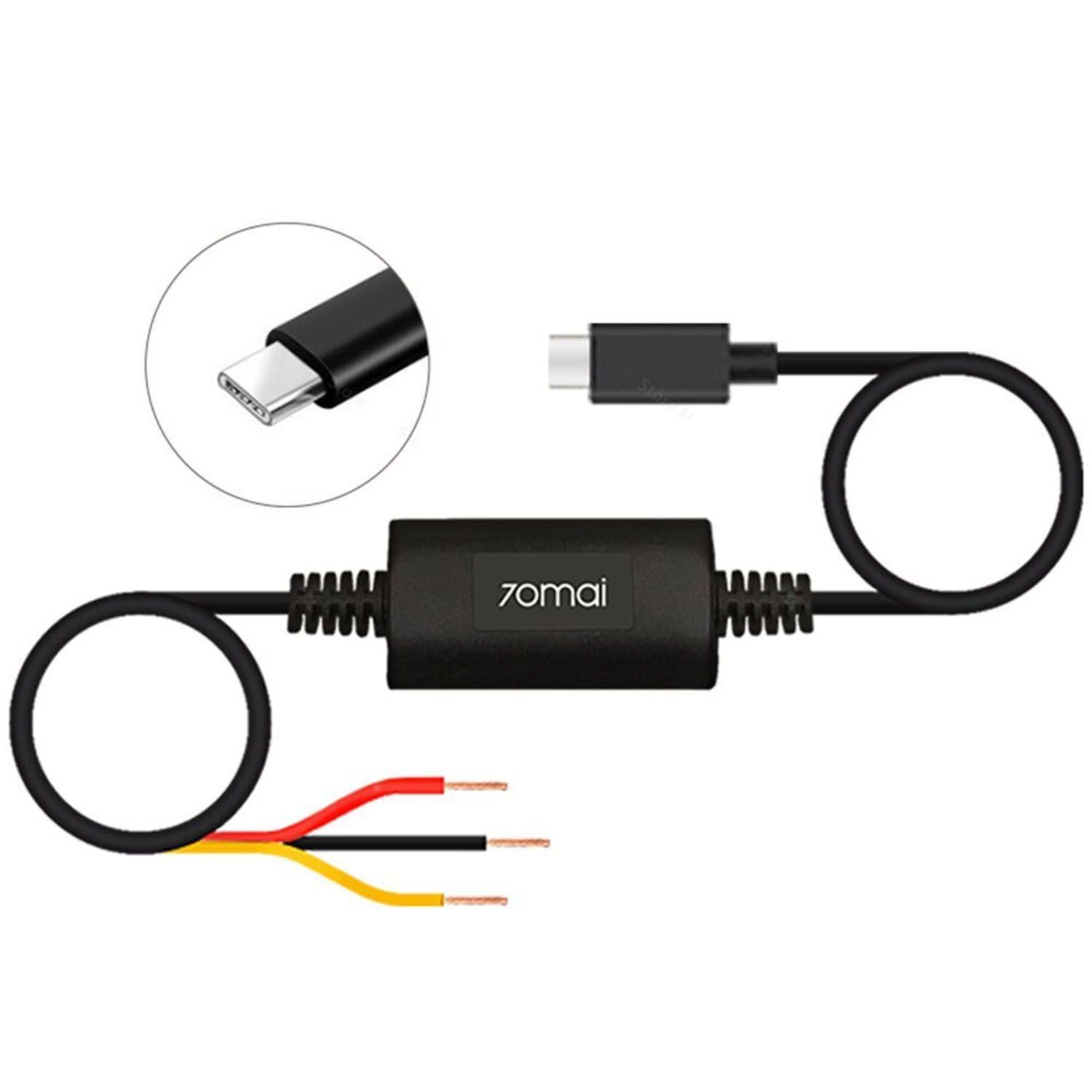 Set doble Cámara para vehículo frontal 360° 4K HDR 60fps trasera 1080p 70mai X800-2 + Kit UP03-2