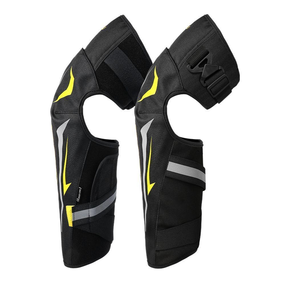 Rodilleras Largas para motociclismo Motowolf 1033B Black-Yelow-5