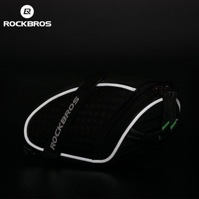 Bolso de Bicicleta impermeable trasero Rockbros C16 - Negro-6