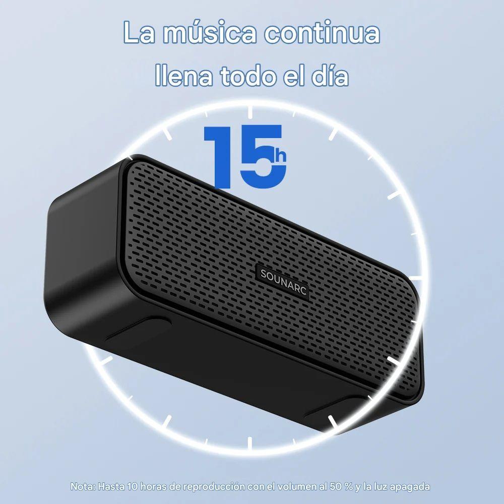 Parlante Sounarc P2 Bluetooth 5.3 10W IPX5 15h Outdoor Portátil-4