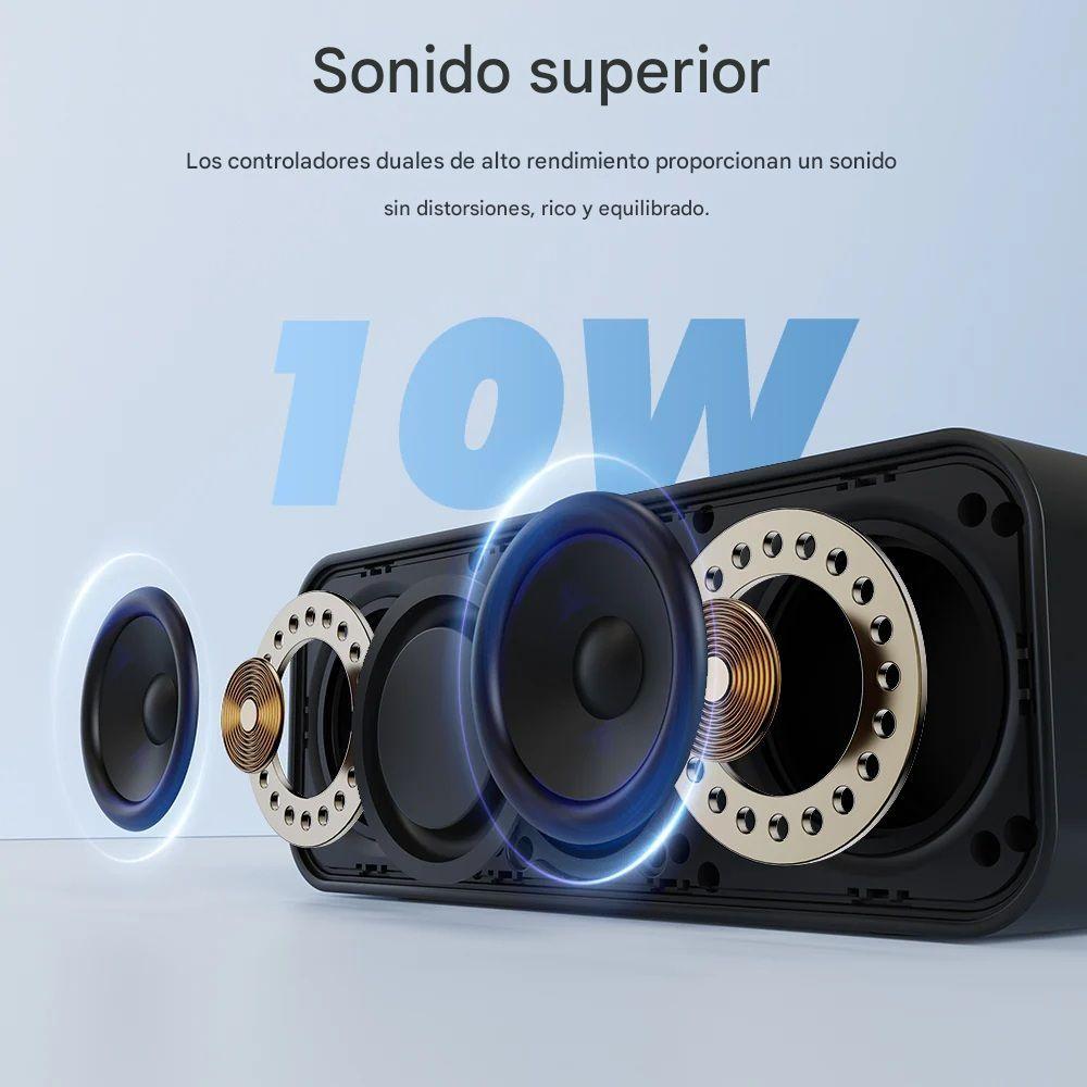 Parlante Sounarc P2 Bluetooth 5.3 10W IPX5 15h Outdoor Portátil-5