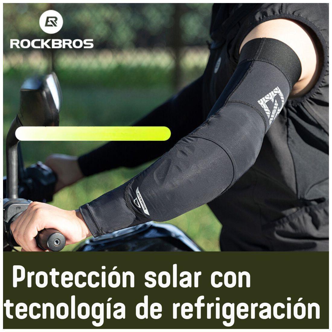 Mangas de brazo con coderas y protección UV Rockbros XT064-1