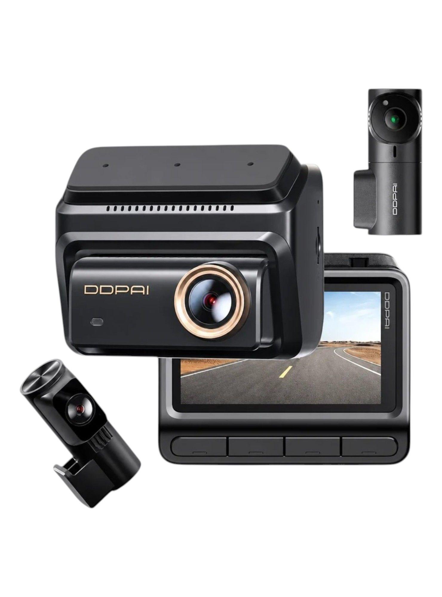 Cámara Vehícular DDPAI Z90 Pro 3CH 4K/3K/2K HDR GPS WiFi 64GB + IPS Hardware Kit-3