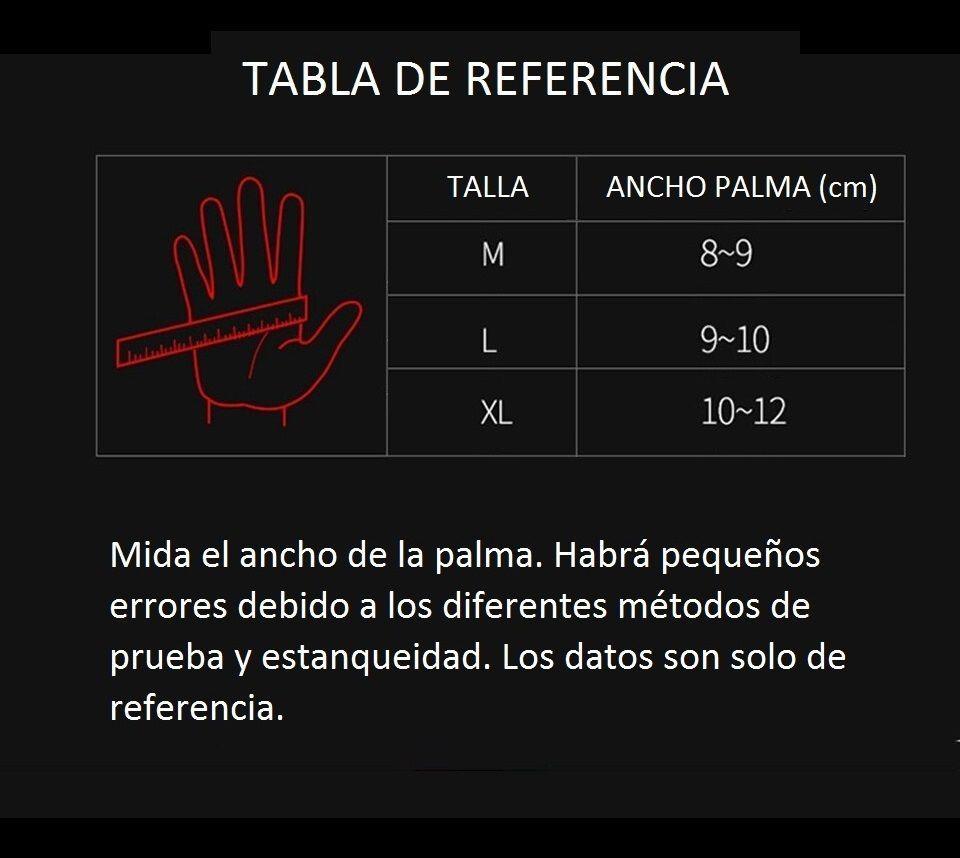 Guantes para motociclismo de Invierno Motowolf MDL0307B - Negro/Rojo-3