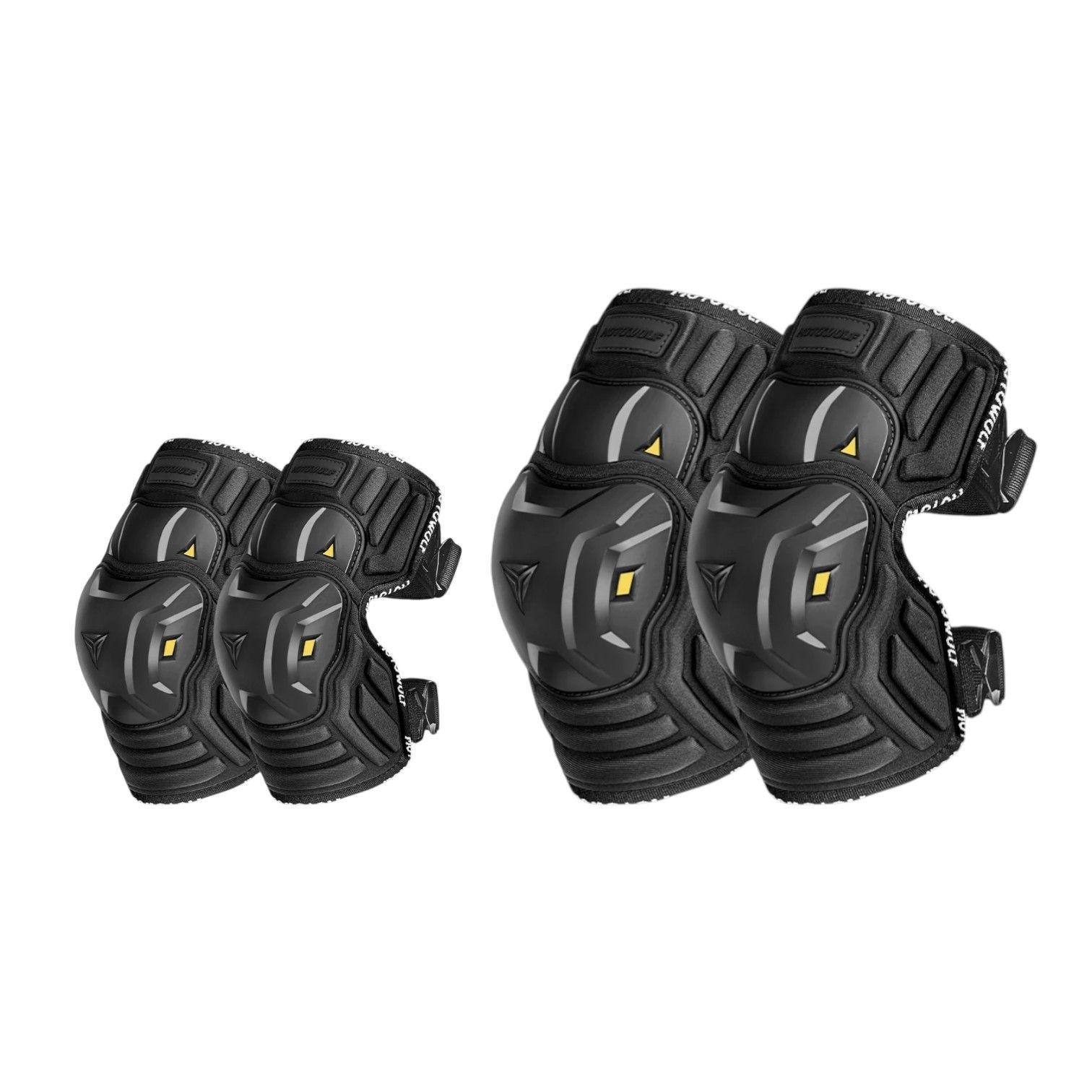 Rodilleras y Coderas cortas Motowolf MDL1029C-2