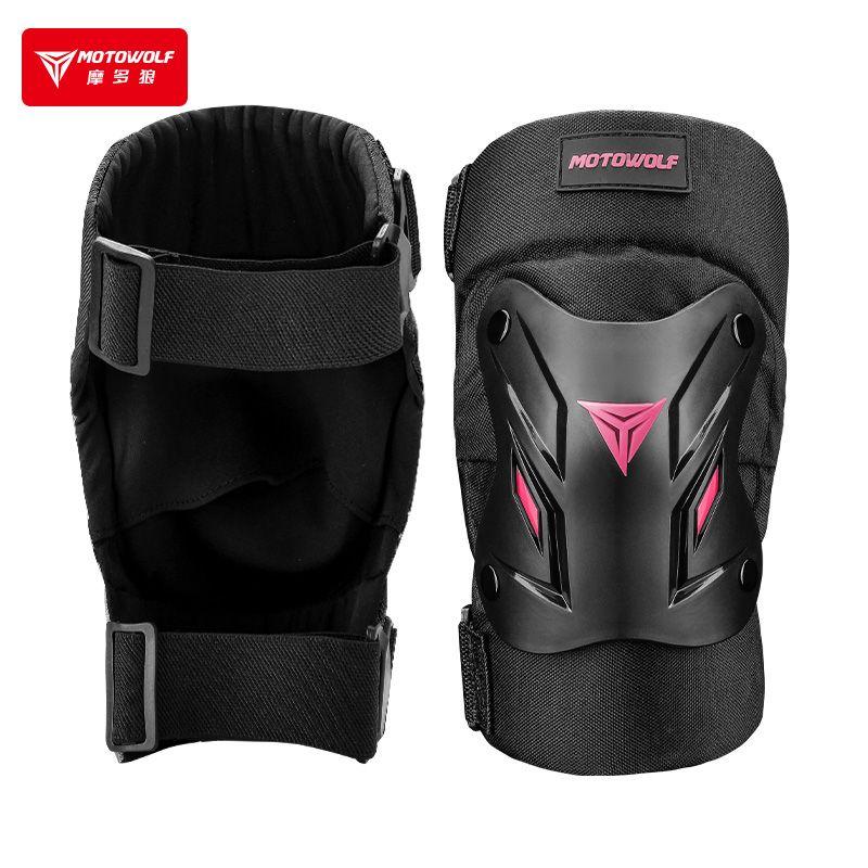 Pack de Rodilleras Cortas y Coderas para Motociclismo  Motowolf 1034HJ-P-2