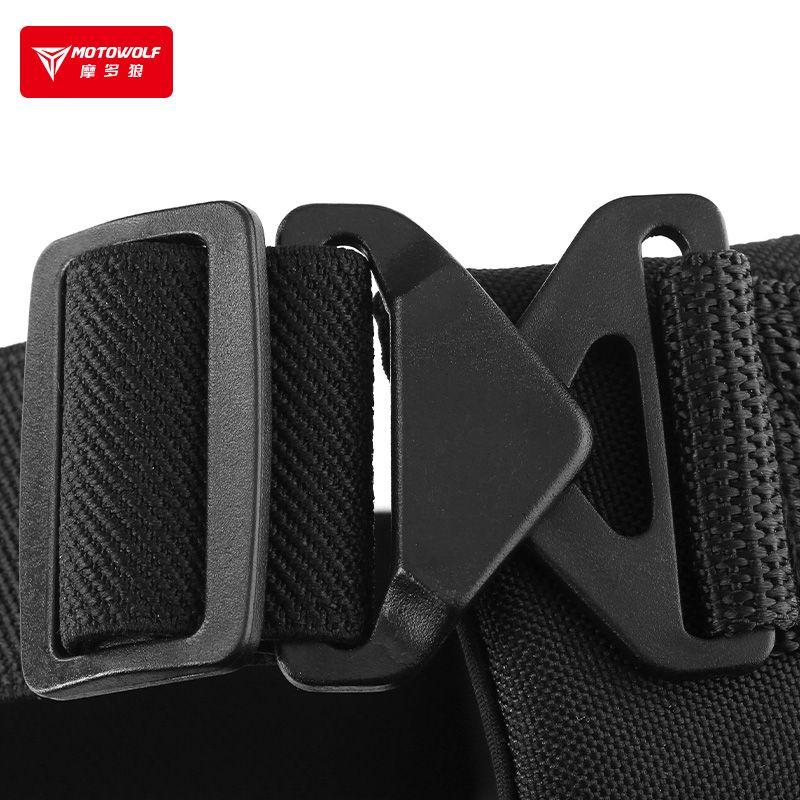 Pack de Rodilleras Cortas y Coderas para Motociclismo  Motowolf 1034HJ-P-6