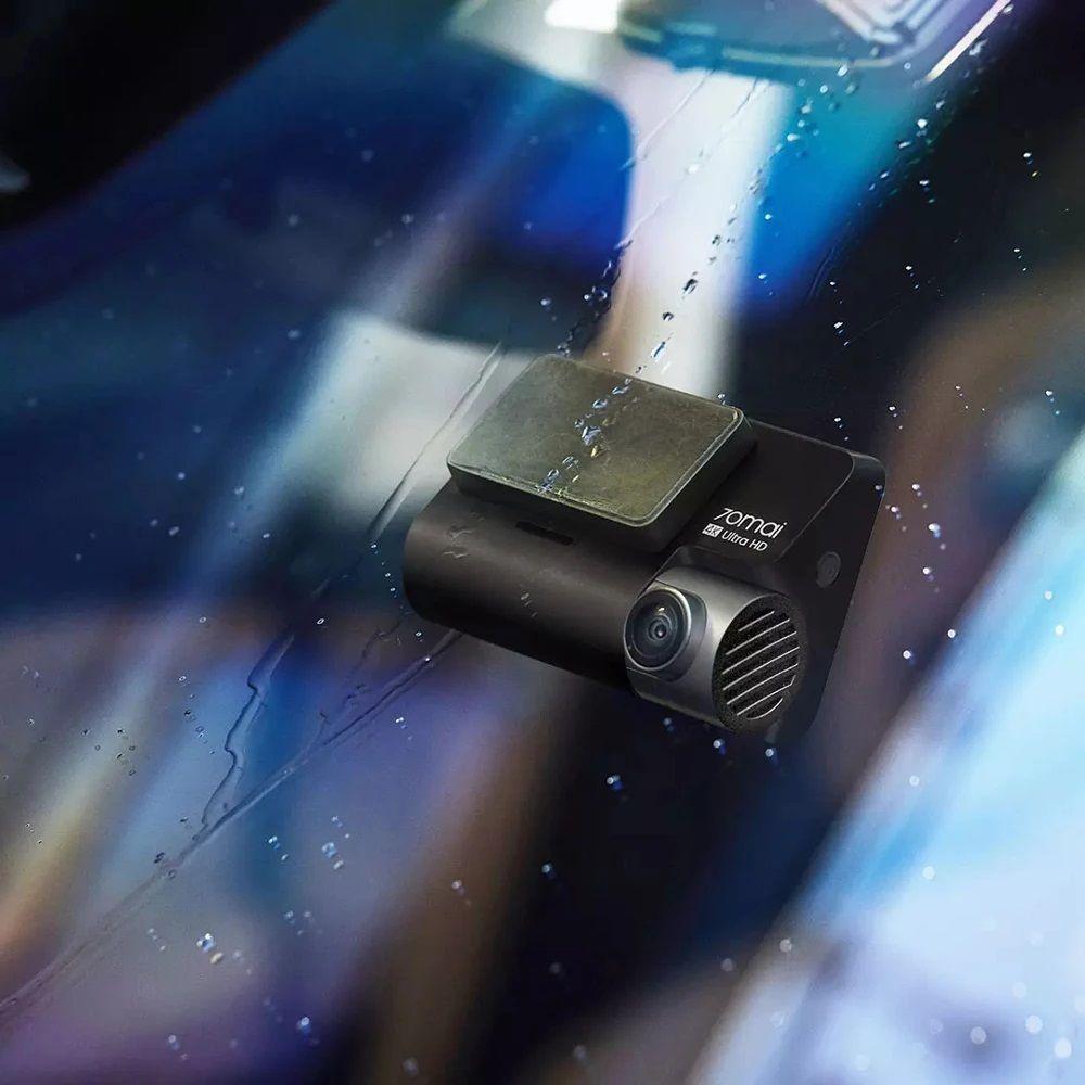 Cámara para auto DVR 4k 2160P + Cámara Trasera 70mai A800S-1 + Micro SD 128GB-5