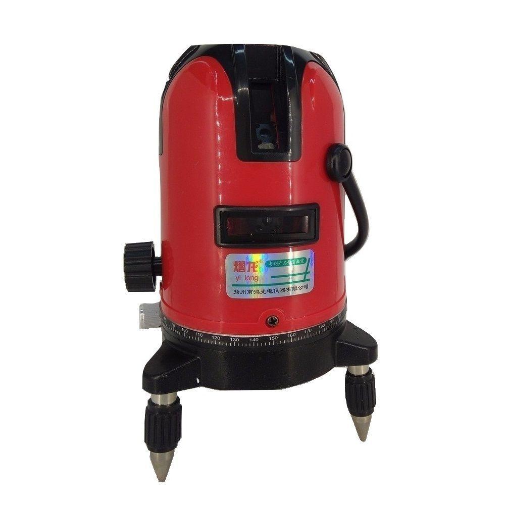 Nivel láser 5 líneas Autonivelante Rec. + Tripode-2