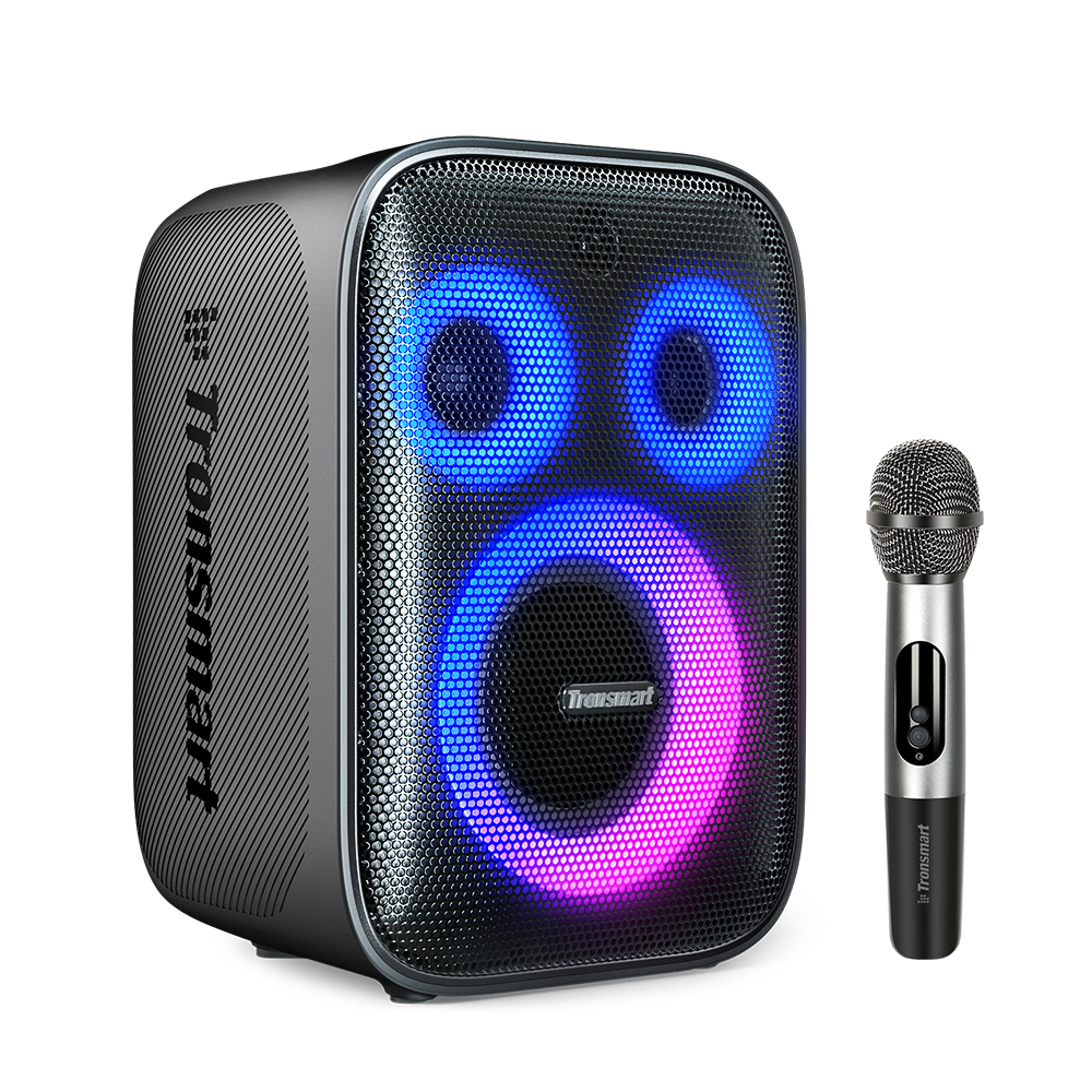 Parlante Karaoke Tronsmart Halo 200 120W 15000mAh Micrófono Inalámbrico-3