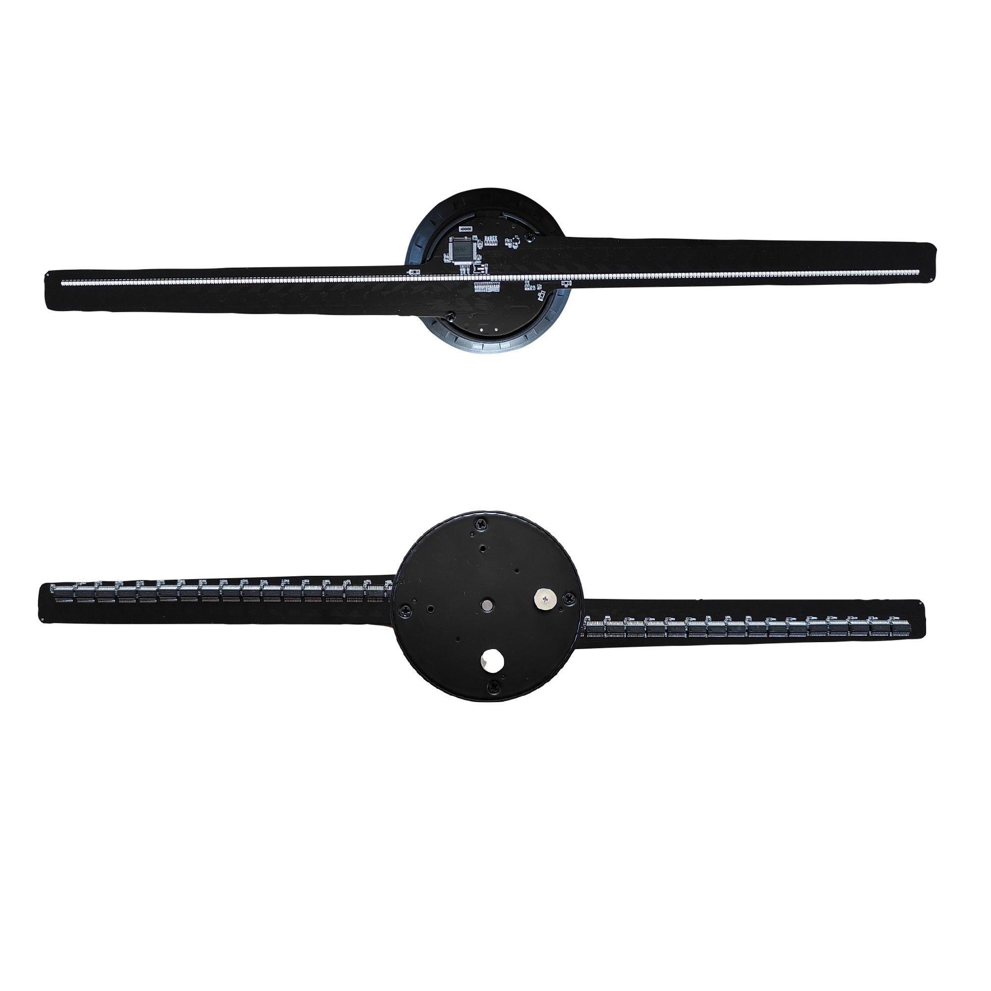 Ventilador Proyector Holográfico 3D 43 cm 224 LED-2