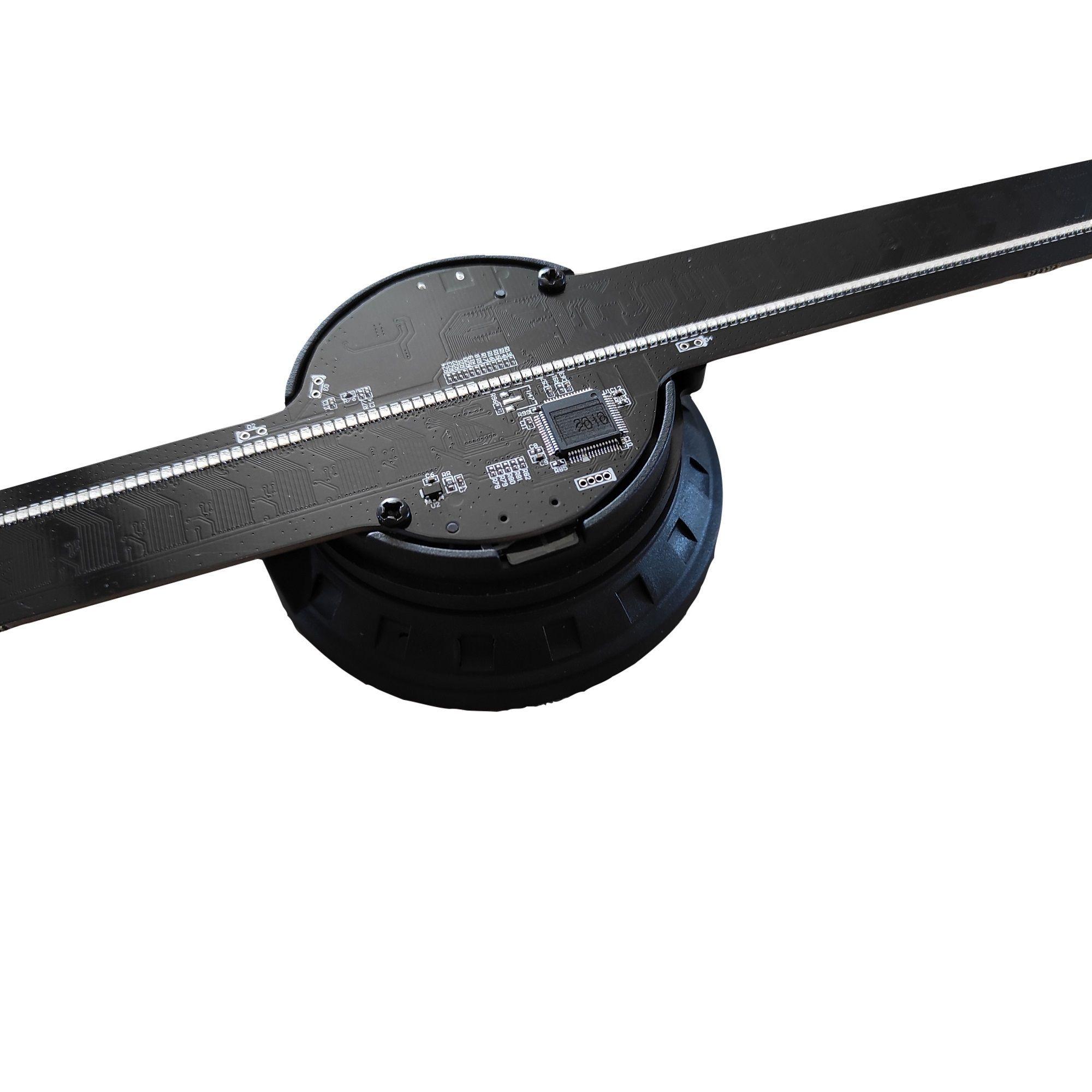 Ventilador Proyector Holográfico 3D 43 cm 224 LED-1