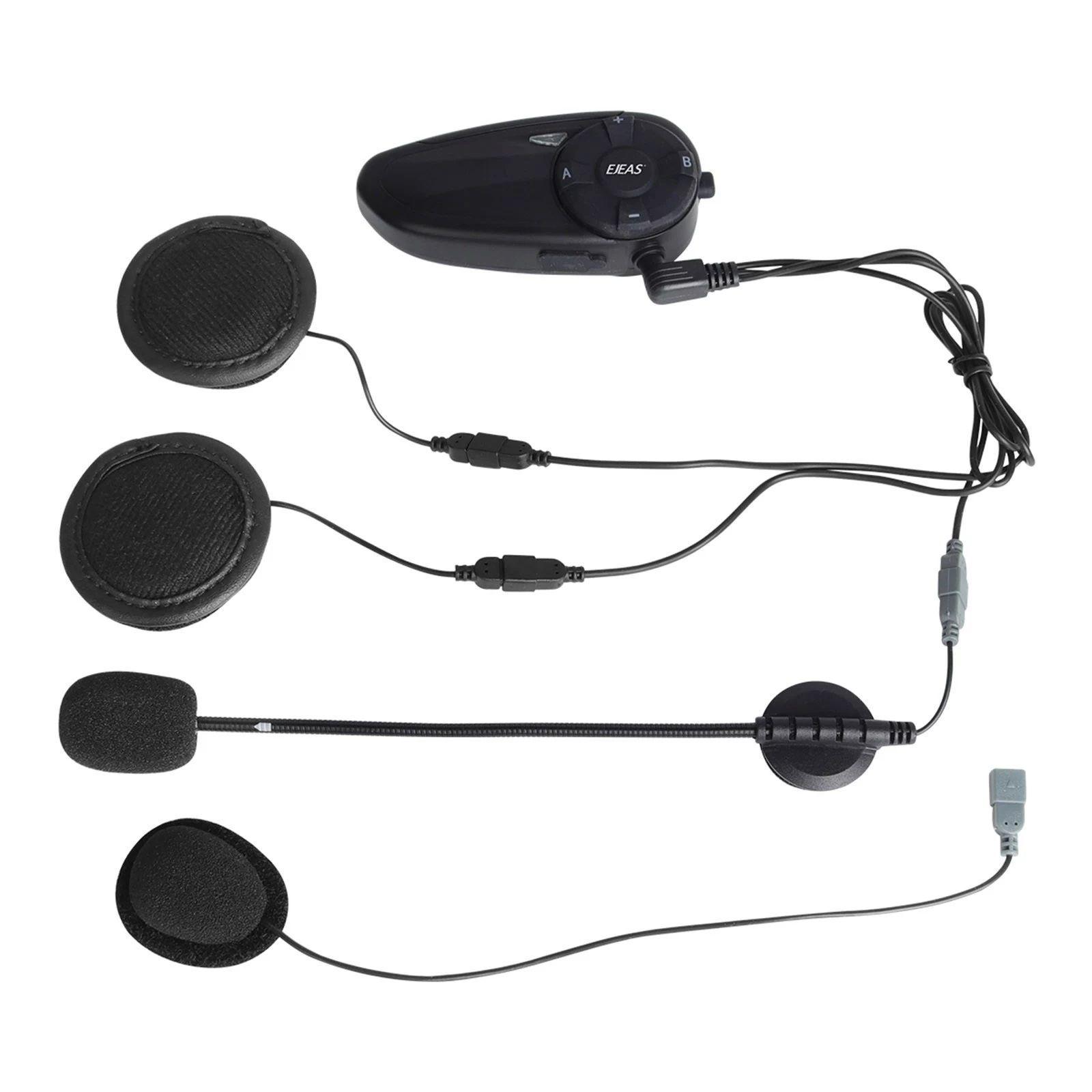 Intercomunicador y Manos libres Bluetooth Ejeas Q7-3