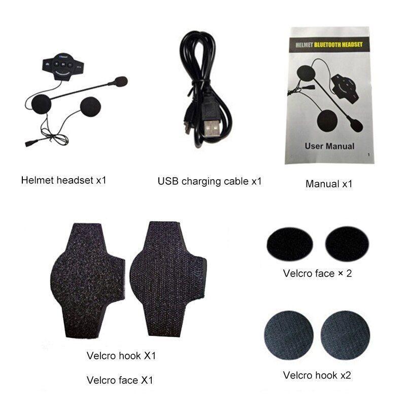 Audífonos Manos Libres para Casco de Moto BT10-3