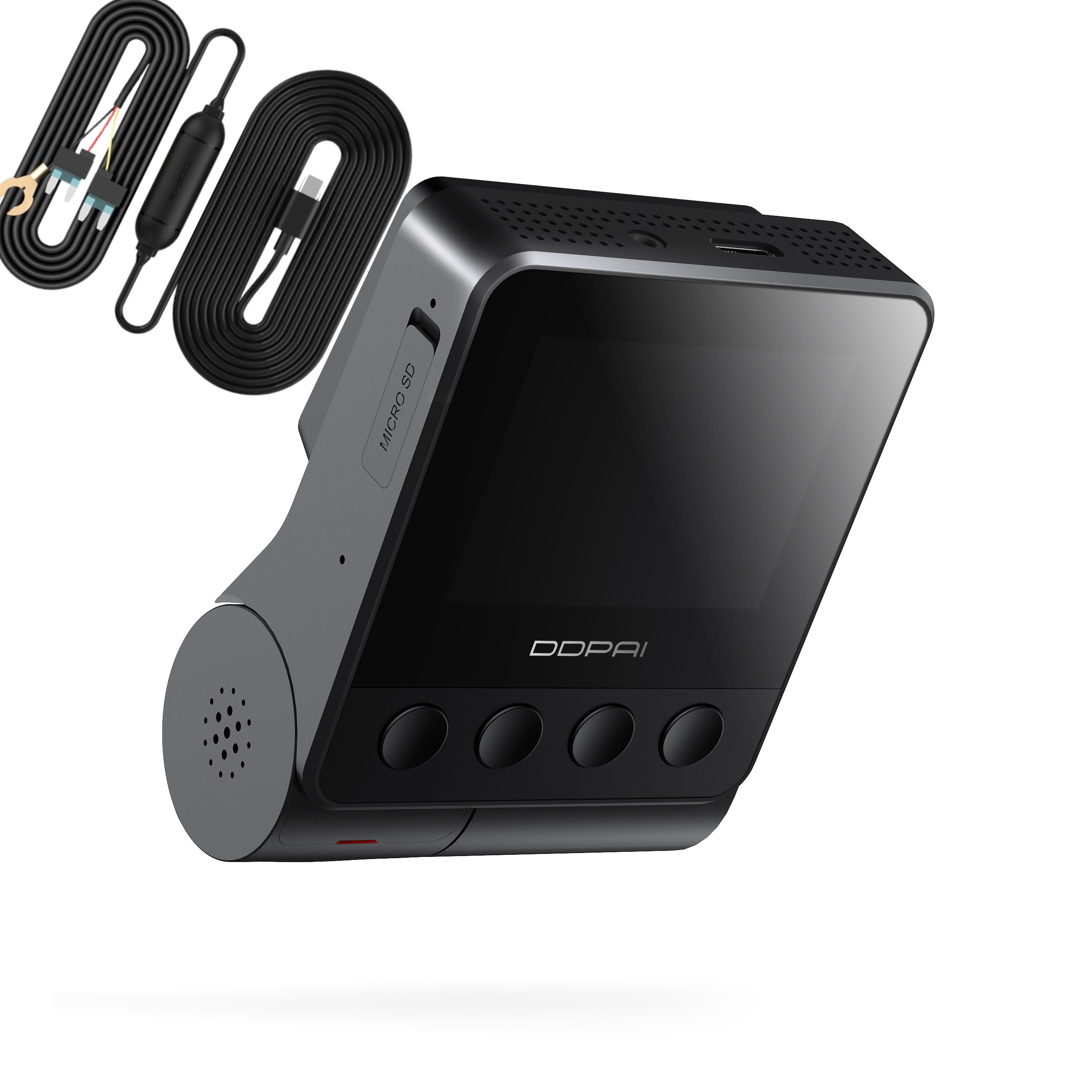 Cámara de vehículo dual 2.7K 5MP GPS ADAS DDPAI Z40 + Kit DDPAI A_HC12-2