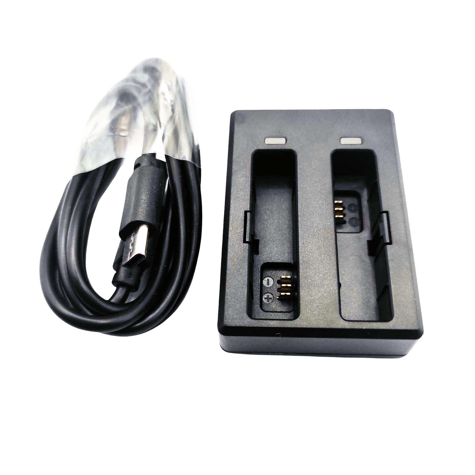 Cargador de baterías DUAL para cámaras deportivas SJCAM A10 A20-5