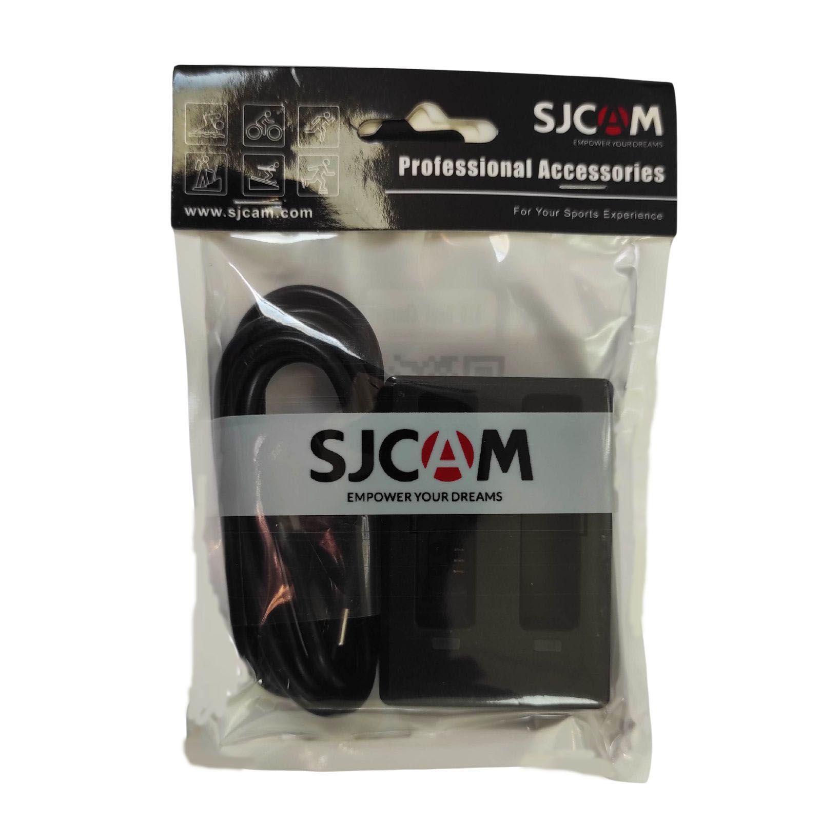 Cargador de baterías DUAL para cámaras deportivas SJCAM A10 A20-6
