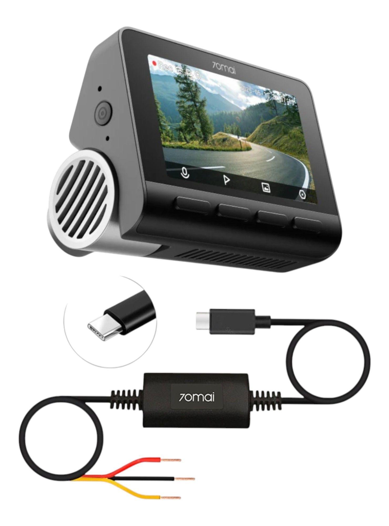 Cámara Para Vehículo Sony STARVIS 2 4K HDR GPS ADAS 70mai A810S + Kit Cableado UP03-2
