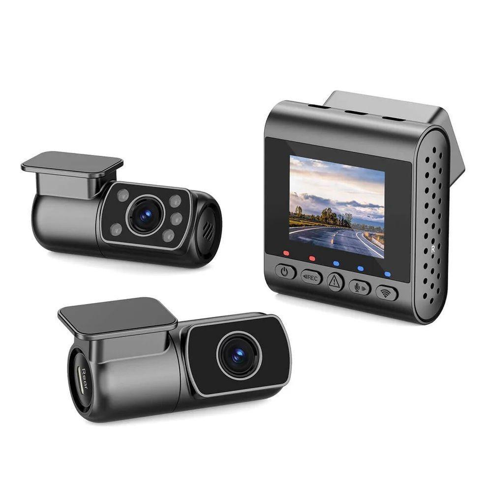 Set Triple Cámara Vehículo 4K GPS WiFi SJCAM M60S-3CH-3