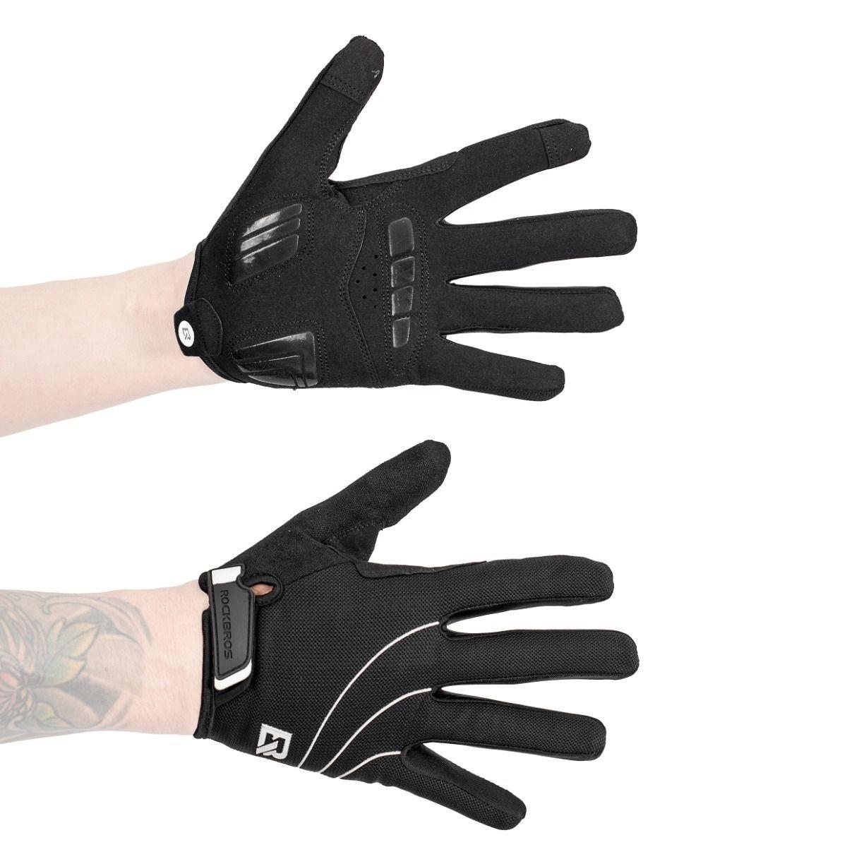 Guantes para bicicleta / ciclismo Rockbros S107-1 Spider 2-1