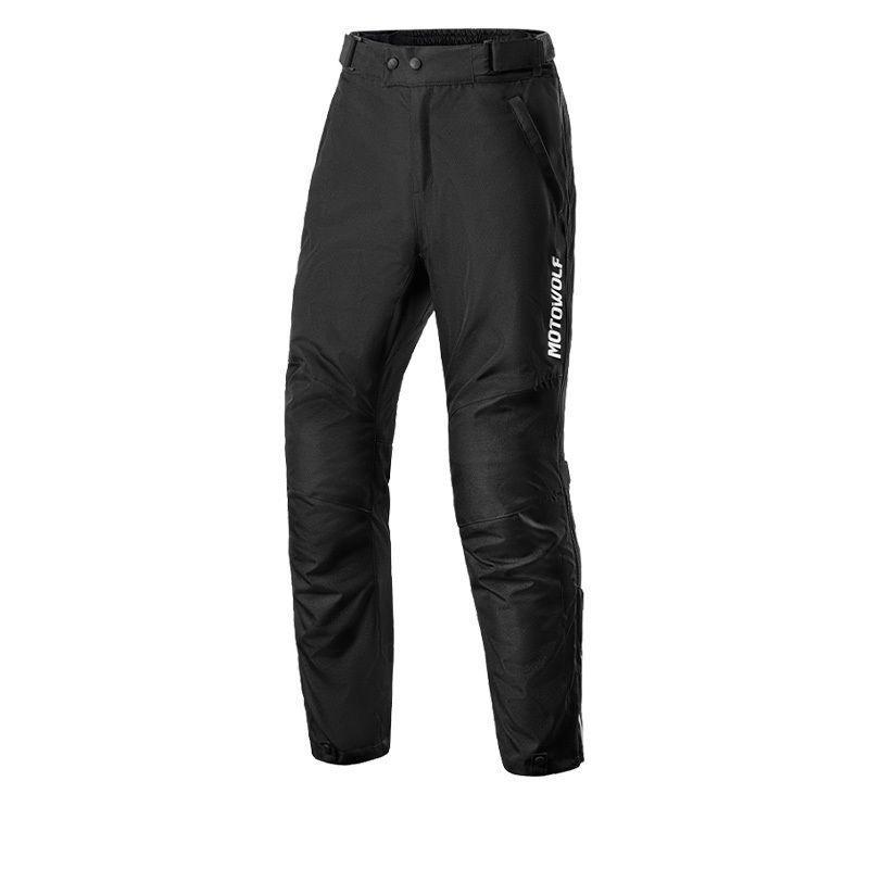 Pantalón Moto Invierno Térmico Impermeable con rodilleras Motowolf TM2-1