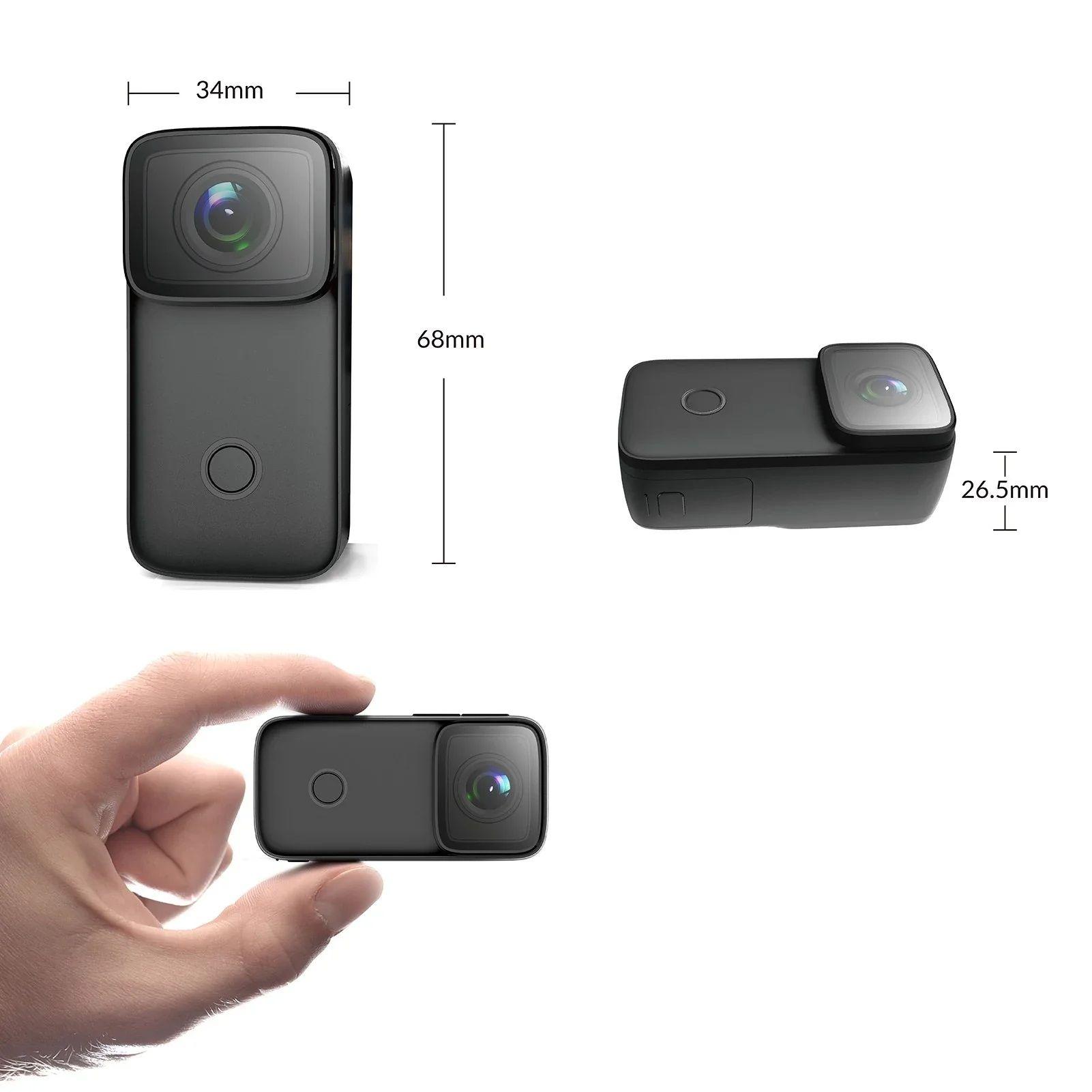 Cámara Deportiva Portable SJCAM C200 4K GYRO Wifi IP68 40Mts-3