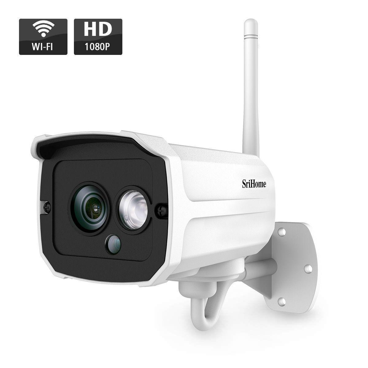 Kit NVR 4 Cámaras de seguridad IP Wifi 1080P 2MP Sricam NVS001-1