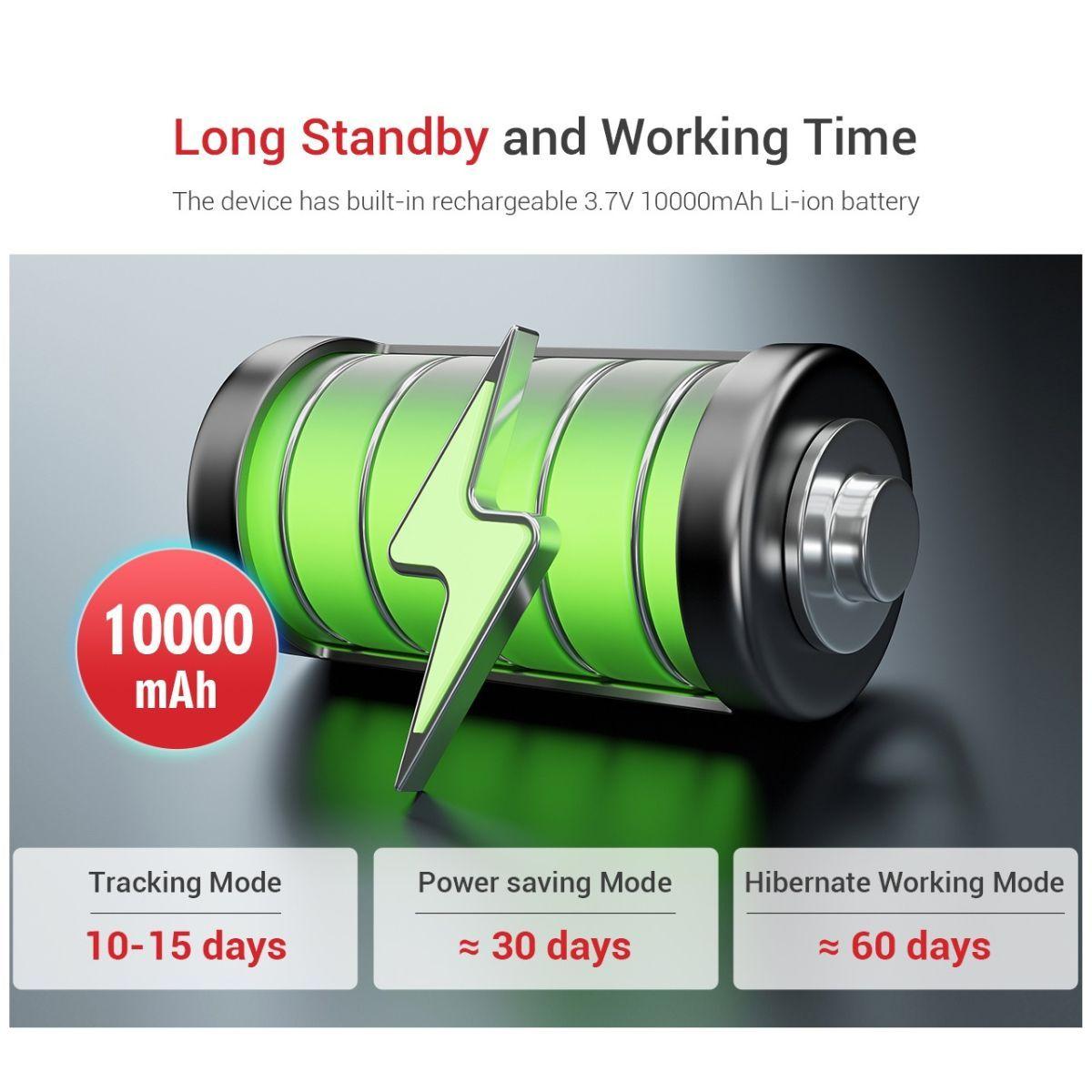 Rastreador GPS 4G ML910G 4G 10000mAh GPS Tracker-3